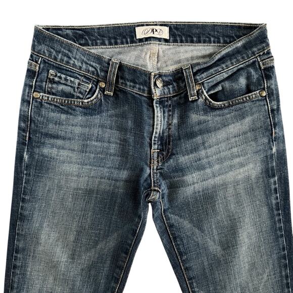 DPD Bootcut Jeans Women's Sz 27 Y2K Embroidered pockets 90s Vintage Retro - Picture 4 of 11